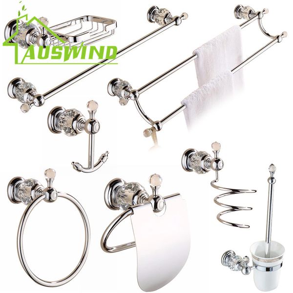 

antique silver brass bathroom accessories sets crystal hardware set chrome polished bathroom hardware set wall mount