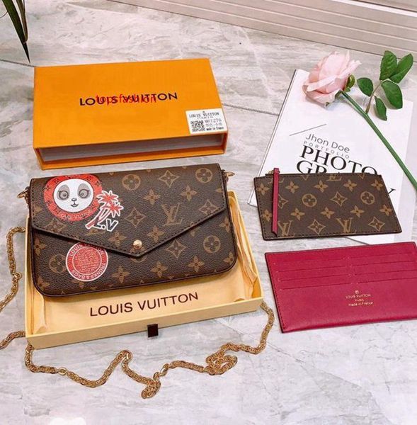 

classic shoulder bags women leather tote women handbags crossbody chain clutch - 1420