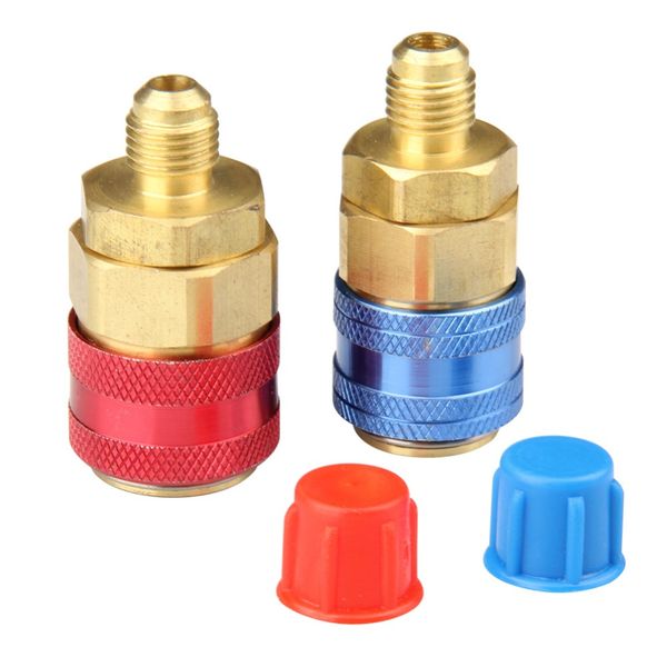 

carbole high&low straight a/c r134a air conditioning quick connector coupler kit