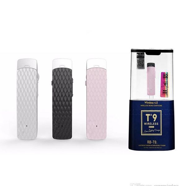 

хорошее качество новый remax rb-t9 беспроводные bluetooth наушники регулятор громкости наушники-вкладыши ушной крючок наушники гарнитура нау