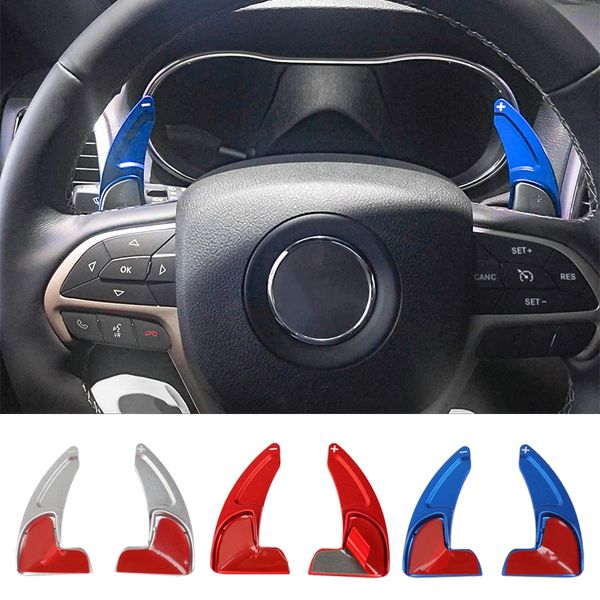 

aluminium alloy steering wheel shift pick shifter paddle for grand cherokee 2014 up auto exterior accessories