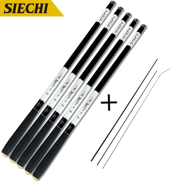 

siechi super hard carbon stream hand fishing rod 2/8 power feeder carp fishing rod 3.6m 4.5m 5.4m 6.3m 7.2m