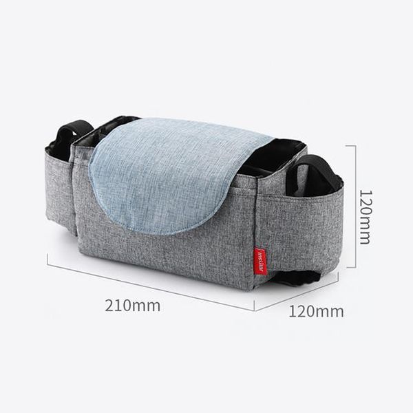 

baby waterproof stroller organizer bag mummy diaper bag newborn carriage pram buggy toys storage handbag stroller accessories