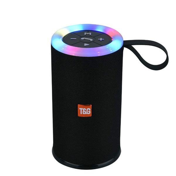 

tg512 mini bluetooth speaker led light stereo subwoofer outdoor portable wireless speakers hifi loudspeaker waterproof soundbox