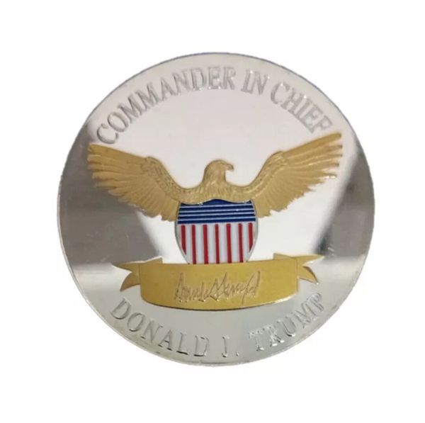 

trump of 2020 keep amerian great two color proof like coins new cool trump commemorative coin collecting coins decoration