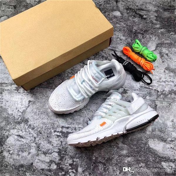 

2019 выпущены оригиналы air presto 2.0 белые черные кроссовки для мужчин женщин аутентичные спортивные кроссовки с коробкой aa3830-100