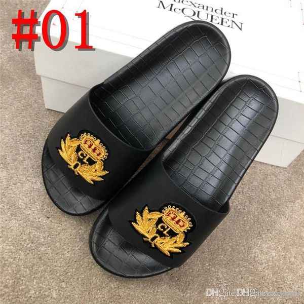 

101aa men's shoes for 2020 new flip flops men men summer stripe flip flops shoes sandals male slipper flip-flops a282, Blue;gray