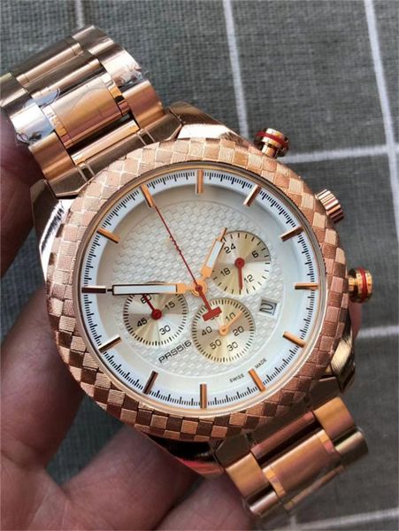 

новый марка мужские часы мода спорт бизнес нержавеющей стали ремешок многоцветный стиль все циферблат кварцевые часы мужчины, Slivery;brown