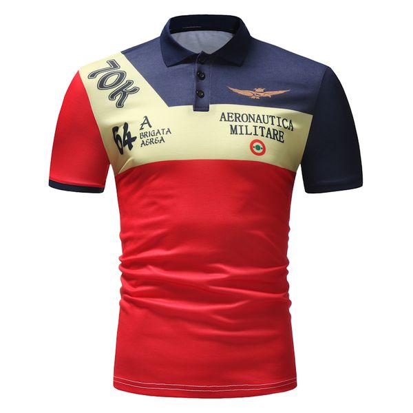 

2020 mens womens polo t shirt fashion men polos casual mens polo casual print summer hit color short sleeves, White;black