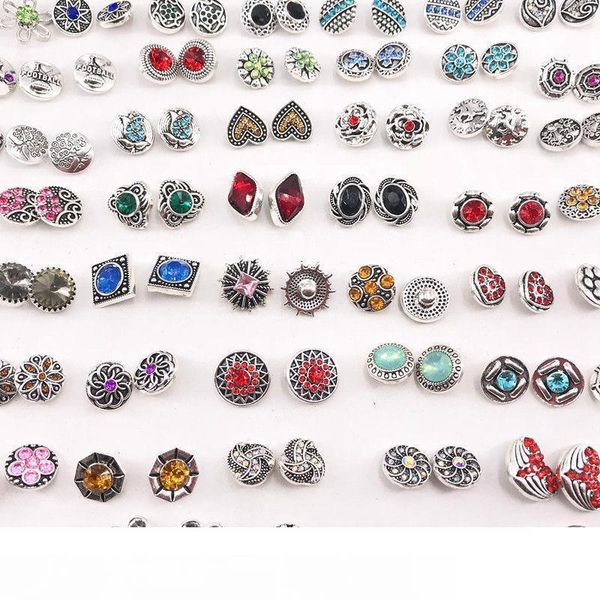 

мода горный хрусталь металл 12 мм защелки buttoon шарм для имбиря защелки ювелирные изделия серьги кулон отправить как пары