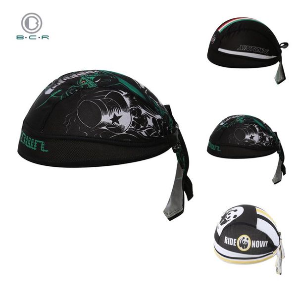 

breathable summer cycling caps sport running bike headband sun cycling scarf mtb bandana bicycle men head scarf pirate bandana, Black