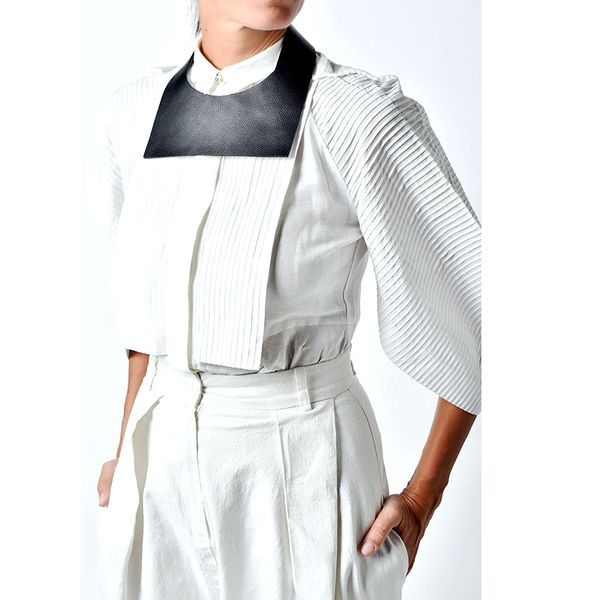 

d&d luxury fashion geometric collar necklace choker women leather necklace ladies jewelry black and red torques punk necklaces, Silver