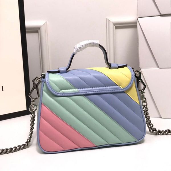 

verastore macaron color genuine leather fashion crossbody bags women's real cow skin shoulder female bag