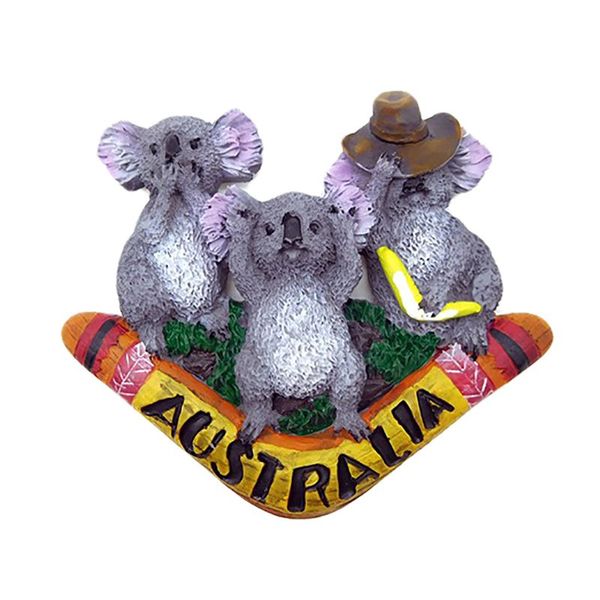 

australia 3d kangaroo refrigerator magnet fridge magnets wall door magnet tourist souvenir arts crafts household decor