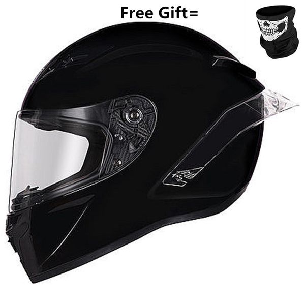 

shopping new promotion clear visor dot ce skull pattern motorcycle helmet safety racing moto helmet casco capacete