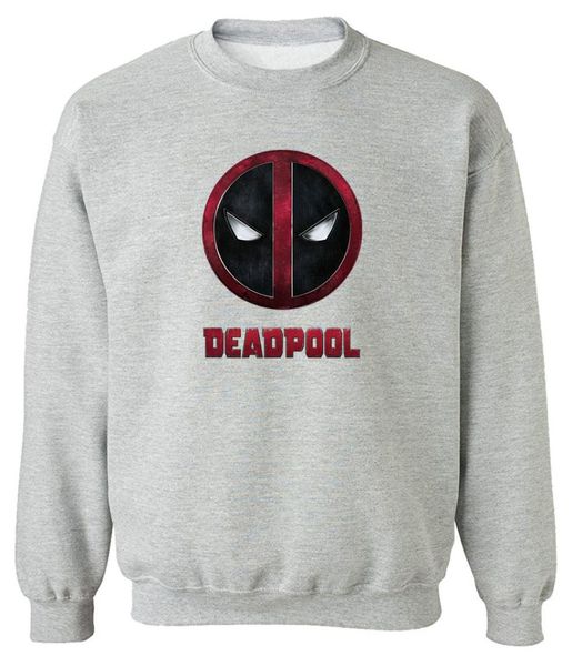 

man sweatshirts 2019 fleece spring autumn hoodies deadpool printed sweatshirt fashion hoody casual men's sportswear men, Black