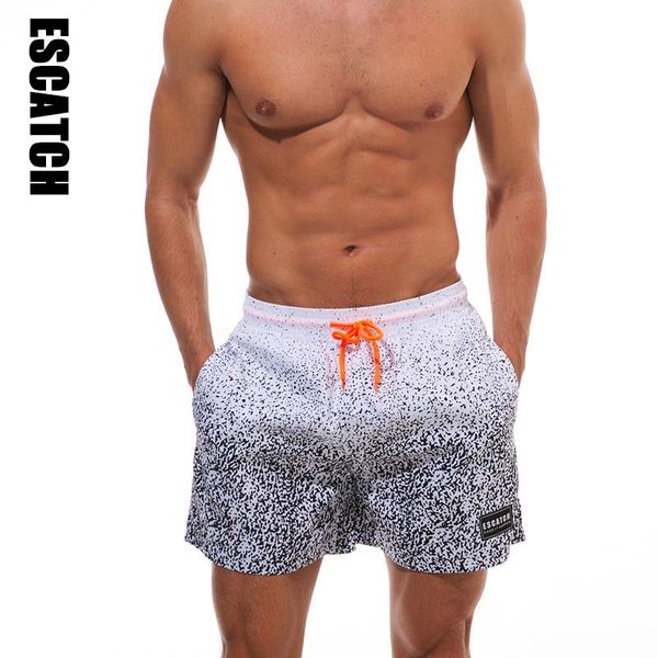 

escatch brand men quick-drying board shorts trunks mens beach short bermuda masculinade marca homme shorts