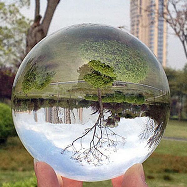 

прозрачное стекло crystal ball healing sphere фотографии реквизита подарки 30-50мм домашнее украшение новый искусственный кристалл декоратив