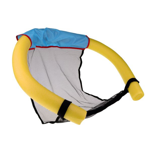 

pool noodle sling mesh chairs water party relaxation bed lightweight floating net seat swimming ring accessories for kid & adult