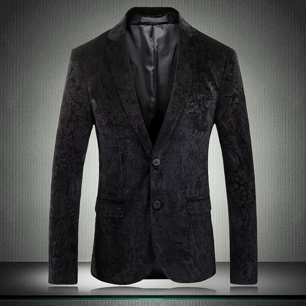 

2020 fashion mens suit jacket blazers plus size 5xl black men blazer pattern single breasted, White;black