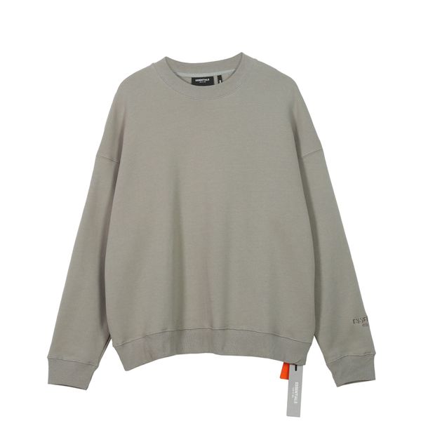 

designer men's fog autumn hoodies brand reflective letter print round neck sweater luxury fog women's fashion streetwear loose hoo, Black