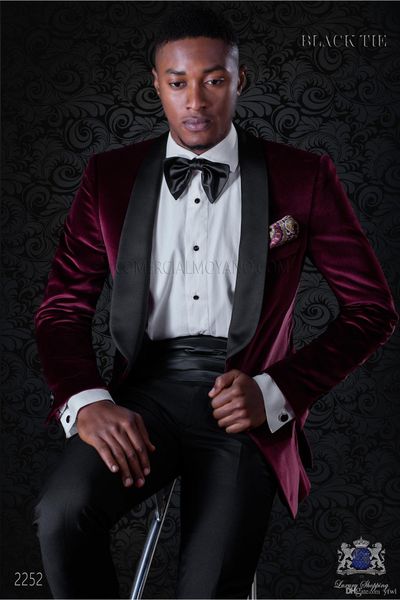 

classic velveteen tuxedos groom wedding men suits mens wedding suits tuxedo costumes de smoking pour hommes men(jacket+pants+tie) 80, Black;gray