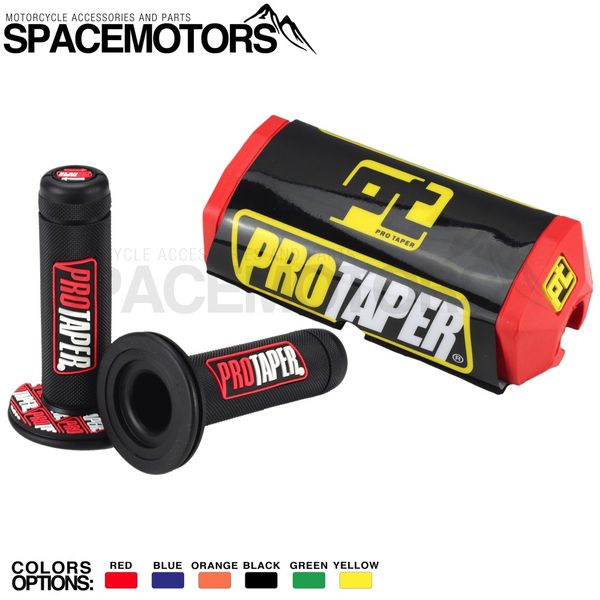 

protaper grip with handlebar pad kit for motorcyle motorbike dirt pit bike cr crf xr yz yzf wrf exc ex sxc sxf 125 150 200 250