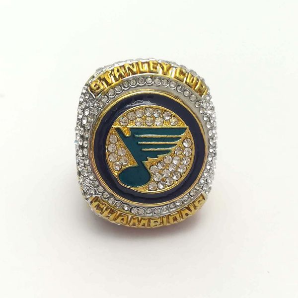 

2019 st. louis blues stanley cup hockey championship ring fans gifts, Golden;silver