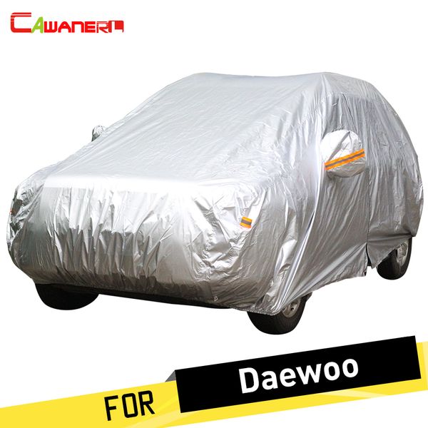 

cawanerl car cover sun rain snow resistant cover for daewoo leganza espero kalos lanos rezzo nubira matiz magnus tico statesman