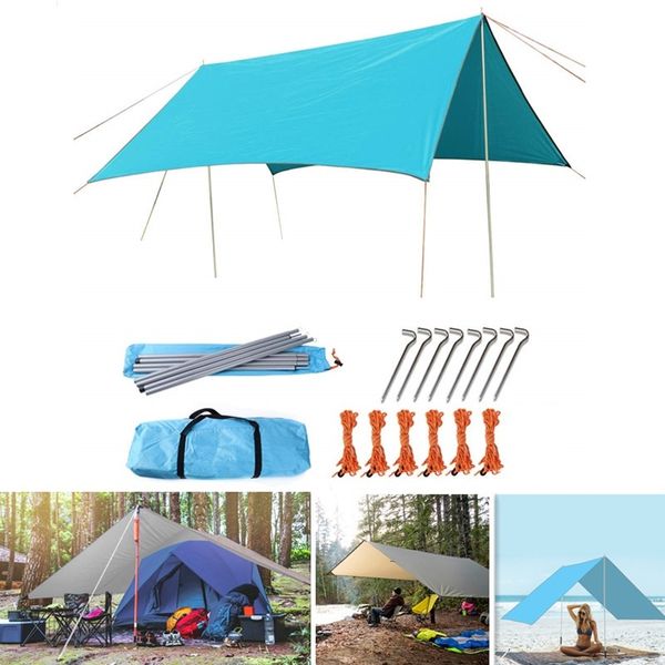 

outdoor sun shelter tarp waterproof tent shade yard garden camping sun shade sail uv protection