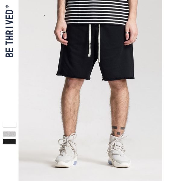 

носить мужские ве | 2019 chaobai хип-хоп kanyewest easy свободное время движения шорты полный marks брюки, Black;green