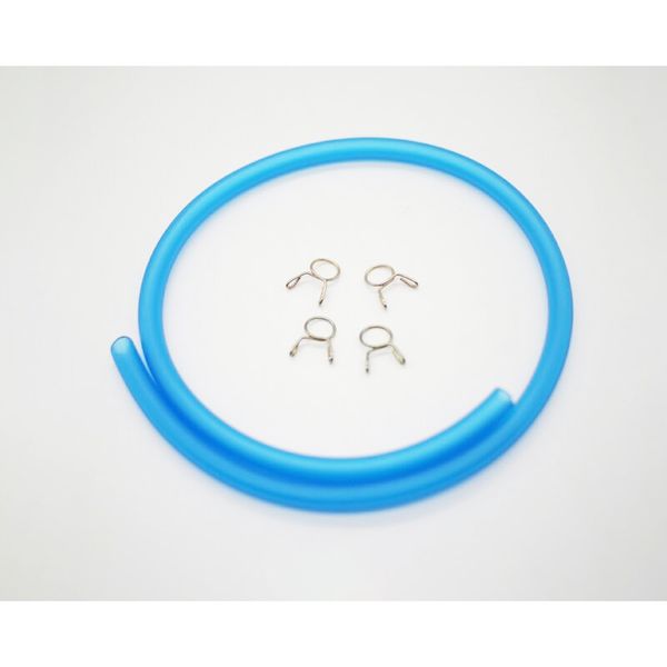 

8mm motorcycle gas fuel filter petrol pipe hose line+4 clips moto scooter motorbike fuel gas line house tubes oil delivery tube