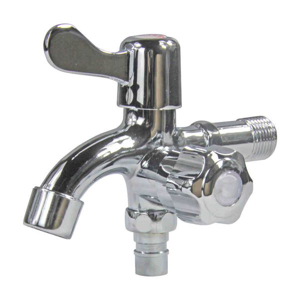 

single-inlet 2-outlet washing machine tap home 4 points 6 points long 3-way tap copper taps wwo66