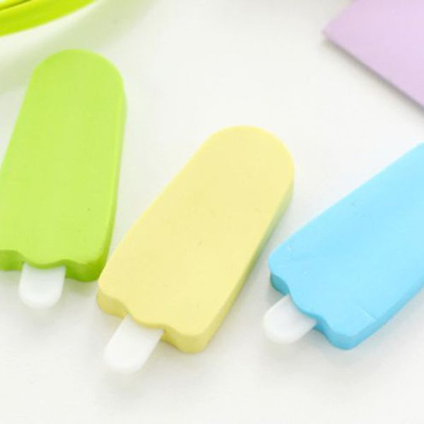 

мультфильм cute сладкого мороженое shaped tpr материал 6.5x2.5cm студенты eraser supplies случайного цвет