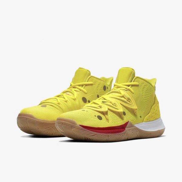 

new kyrie 5 men's basketball shoes yellow red designer mr. krabs sandy kyrie 2 cheeks sports sneakers cj6951-700-600-300 cj6953-600-100