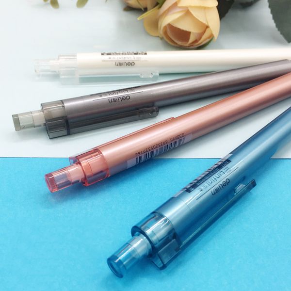 

deli music gel pen 12 pcs a07 writing office press pen 0.38mm student sketch full needle black water writing painting tools