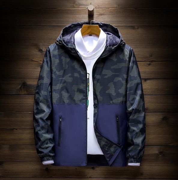 

new hoodies 19 20 real madrid jacket bell windcheater 2019 2020 tracksuits smen casual hoodie coat plaid jackets size s-2xl, Black;brown