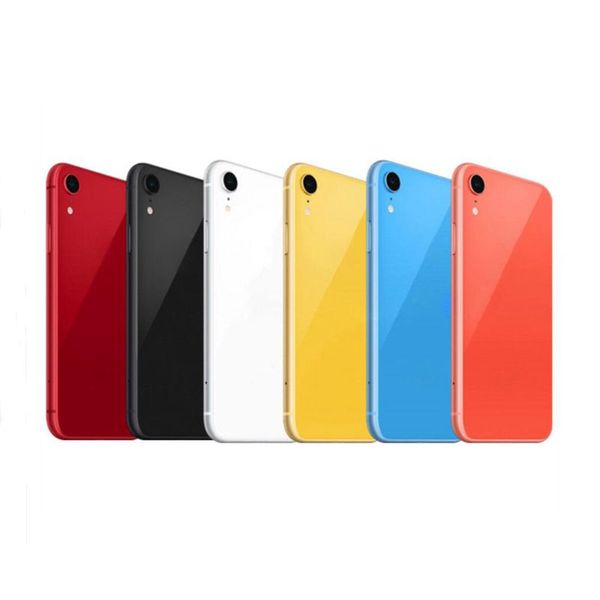 

battery back cover for iphone xr rear door housing with middle frame