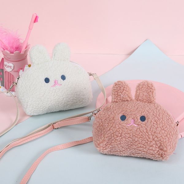 

m598 winter cartoon women bag lovely plush shell bag wholesale