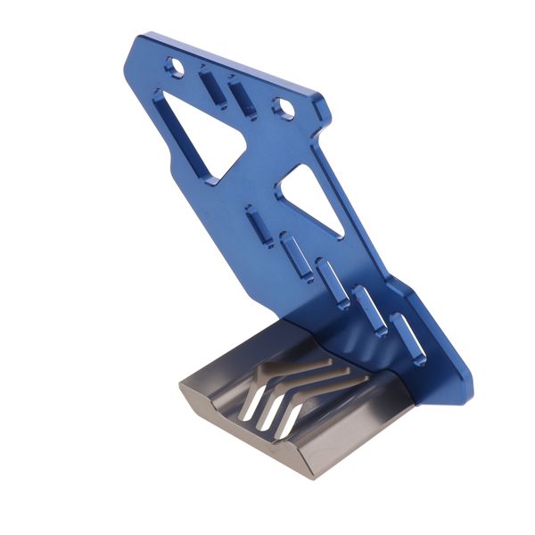 

cnc rear chain guide slider protector for kawasaki klx250, 7.1 x 2.2 inch