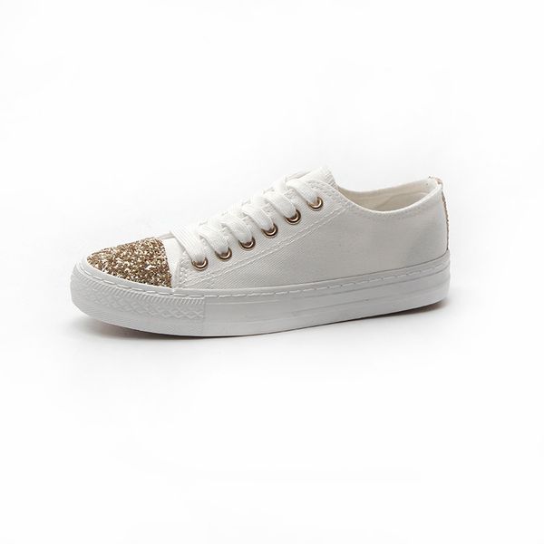 

harajuku canvas shoes female 2019 new korean version of wild spring and summer breathable white shoes female students single sho, Black