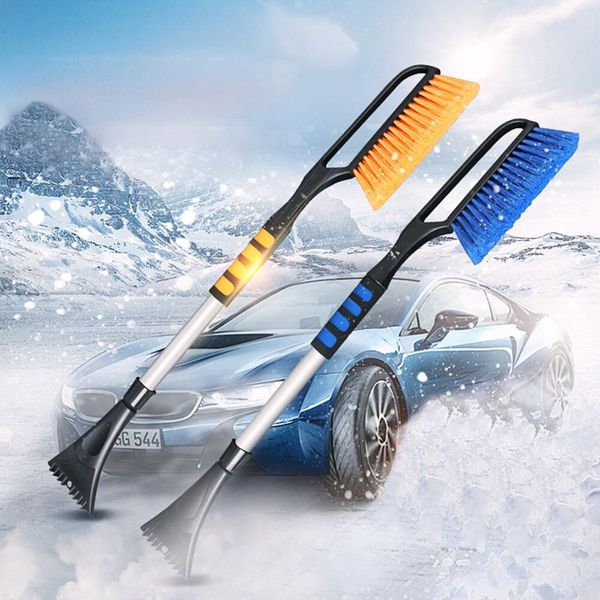 

2019 new generation car care & cleaning multipurpose long handle snow removal brush scraper ice shovel car vehicle
