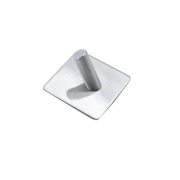 

waterproof adhesive wall hooks hangers stainless steel towel hooks stick on home bathroom kitchen