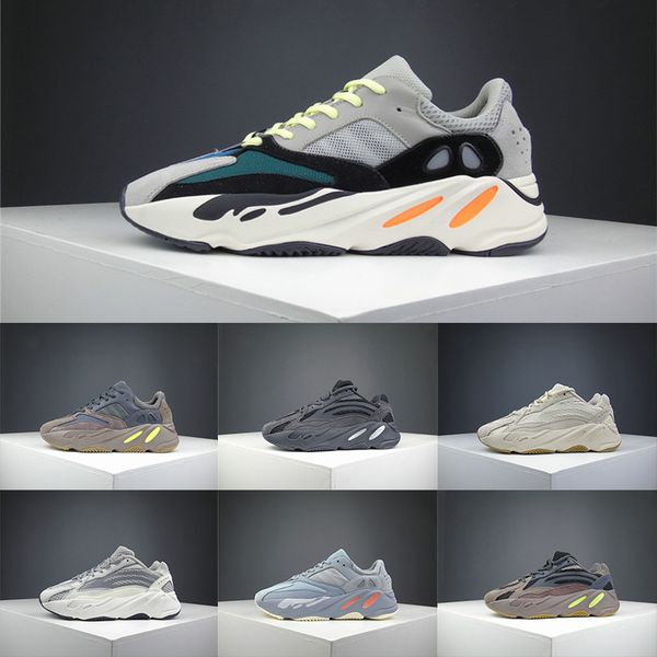 

2019 Wave Runner 700 мужская дизайнерская обувь Anolog Vanta Mauve Inertia Geode Static Kanye West Athletic 700s женски