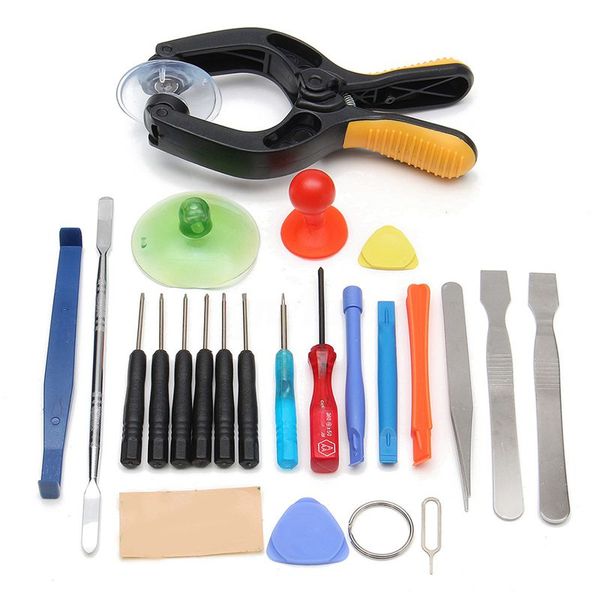 

22in1 phone lcd screen opening tool plier suction cup pry spudger repair kit set