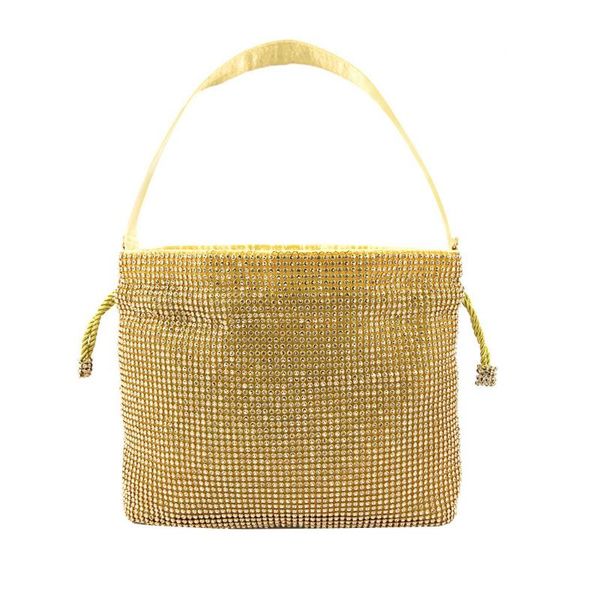 

women solid color evening bag hand chain bagwomen's evening bags bling day clutches gold wedding purse female handbags 1219
