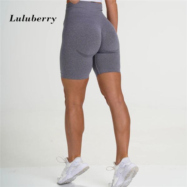 

2020 seamless sport shorts women gray elastic booty high waist tummy control vital dry fit tight booties gym fitness yoga shorts, White;red