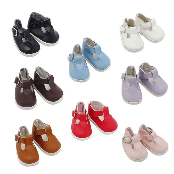 

1pair fashion mini toy shoes for exo dolls fit 14.5 inch baby dolls as fit 1/6 bjd ragdoll accessories 5*2.8cm