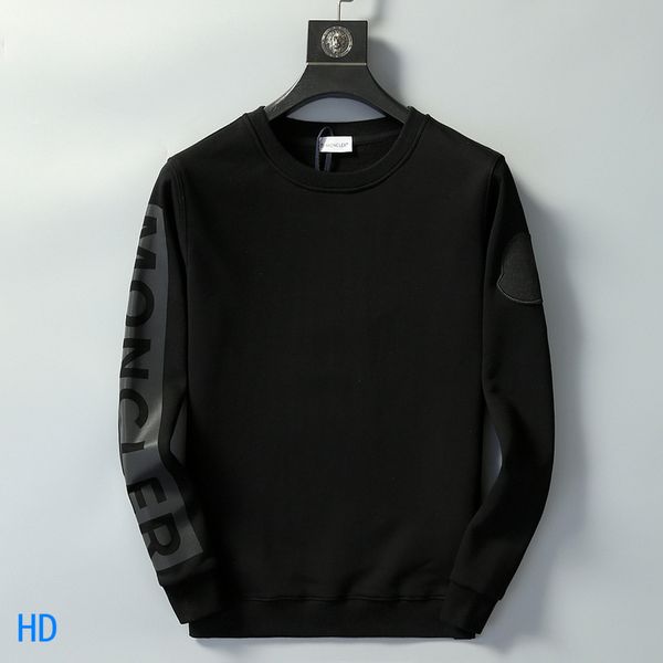 

2019 men de igner hoodie long leeve hoody hip hop men brand hoodie weat hirt print jacket men ca ual track uit, Black