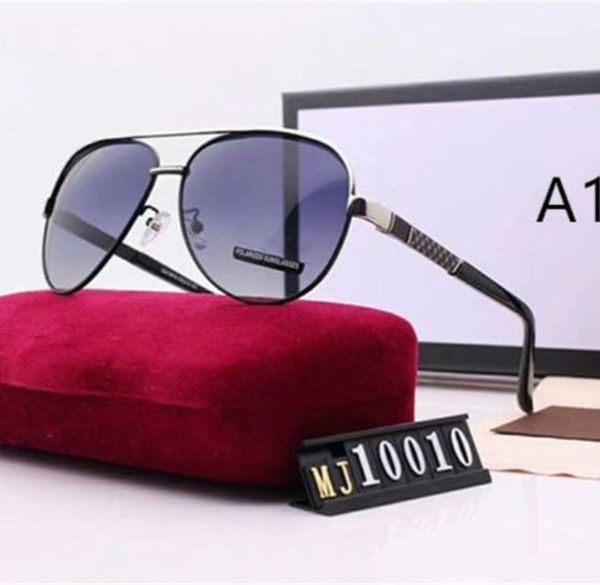 

mens designer sunglasses luxury goggle sunglasses 8 color highly quality with box, White;black